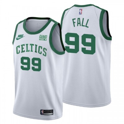 Boston Celtics #99 Tacko Fall Men's Nike Releases Classic Edition NBA 75th Anniversary Jersey White Men's